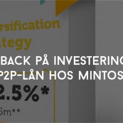 Cashback på investeringar i P2P-lån hos Mintos