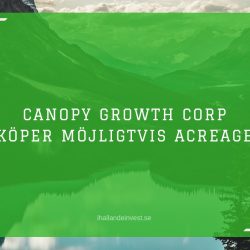 Canopy Growth Corp köper Acreage