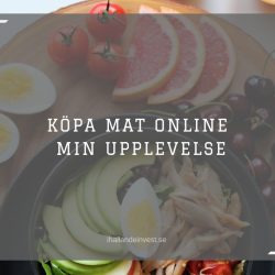 Köpa mat online MatSmart - Min upplevelse