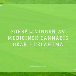 Försäljning av Medicinsk Cannabis ökar i Oklahoma