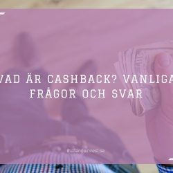 Vad är cashback? Vanliga Frågor och Svar