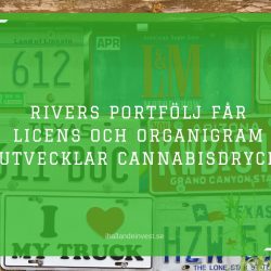 Rivers portfölj får Licens och OrganiGram utvecklar cannabisdryck