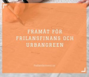 Framåt för FrilansFinans och UrbanGreen