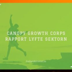 Canopy Growth Corps rapport lyfte sektorn