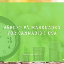 Värdet på cannabismarknaden i USA