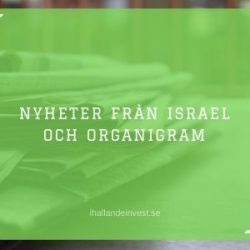 Nyheter från Israel och OrganiGram