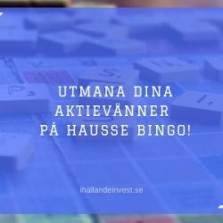 Utmana dina aktievänner på Hausse Bingo!
