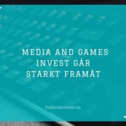 Media and Games Invest går starkt - M8G / MGI