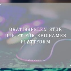 Gratisspelen stor utgift för EpicGames plattform