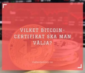 Vilket Bitcoin-certifikat ska man välja?