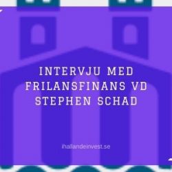 Intervju med FrilansFinans VD Stephen Schad