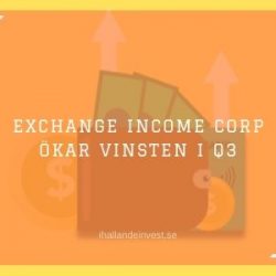 Exchange Income Corp ökar vinsten i Q3