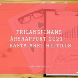 FrilansFinans Årsrapport 2021 - Bästa året hittills