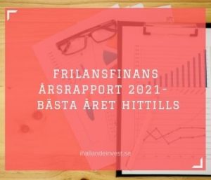 FrilansFinans Årsrapport 2021 - Bästa året hittills