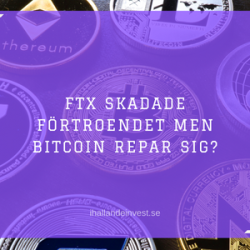FTX skadade förtroendet men Bitcoin repar sig?