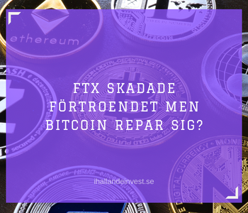 FTX skadade förtroendet men Bitcoin repar sig?