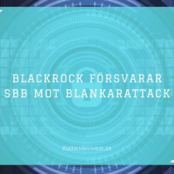 Blackrock försvarar SBB mot blankarattack