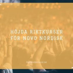 Höjda riktkurser för Novo Nordisk